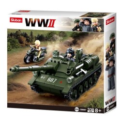 Sluban WWII Sovětské samohybné dělo SU-85